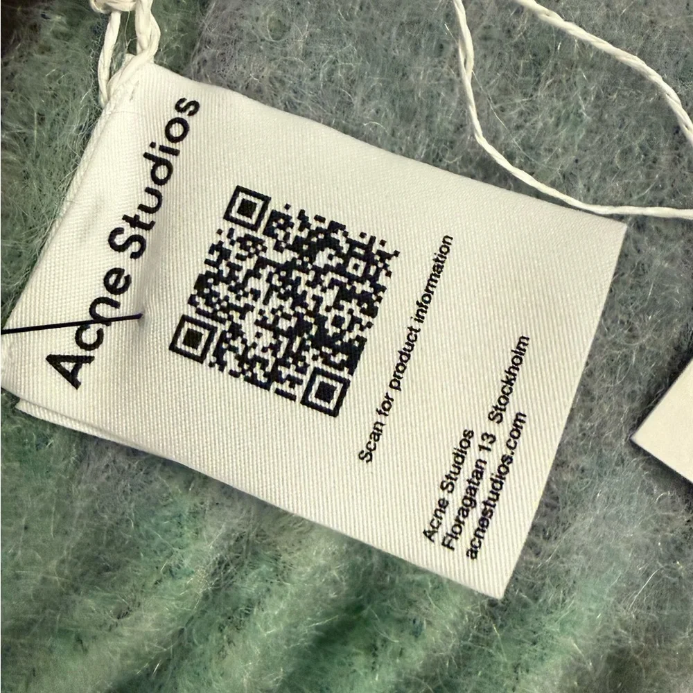 NWT Acne Studios Pastel Multi-Color Cozy Scarf - Picture 10 of 10